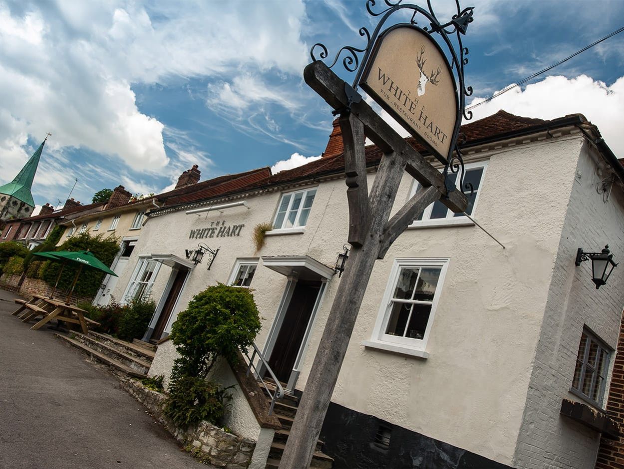 Charming Bedrooms at The White Hart (South Harting)